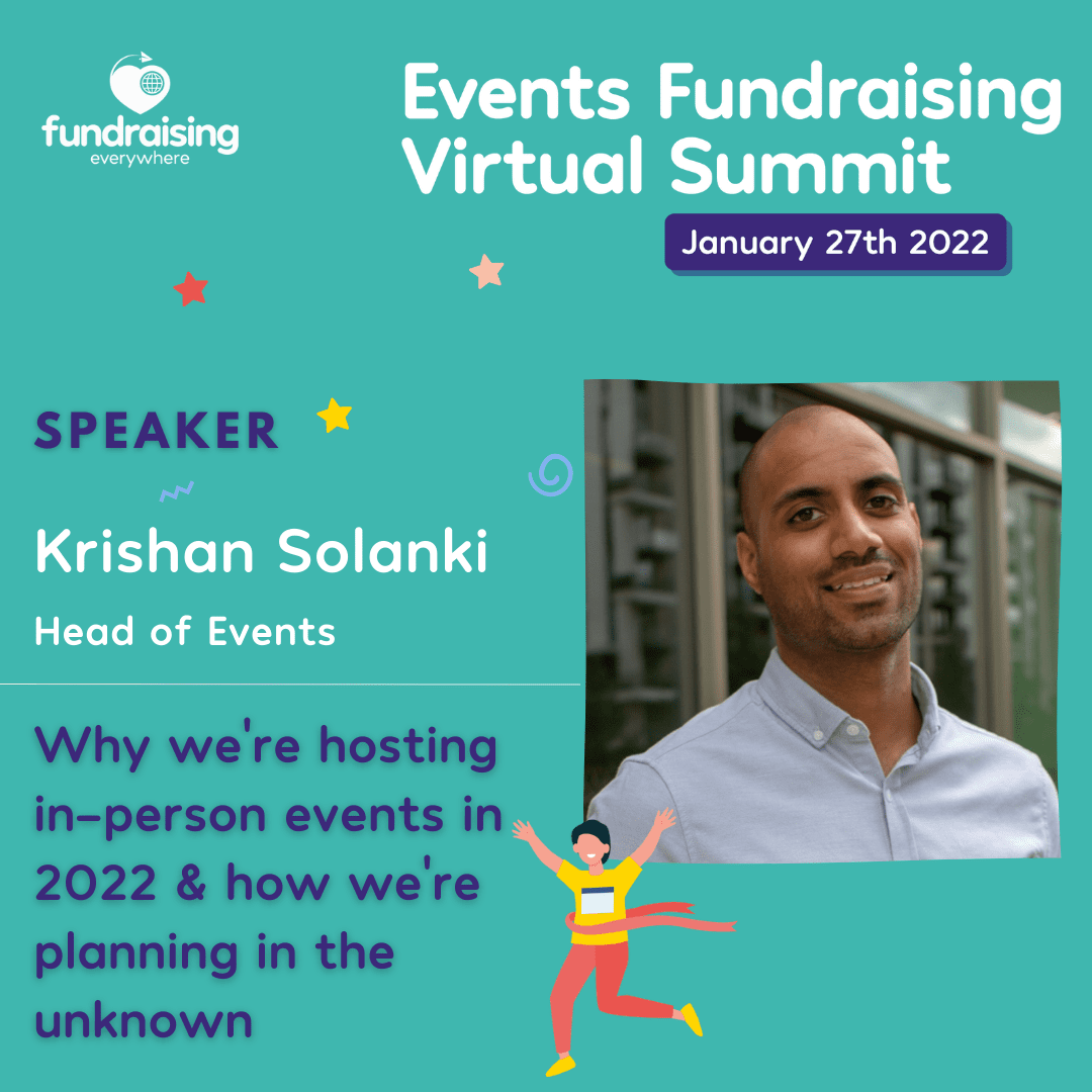 Why we're hosting in-person events in 2022 & how we're planning in the unknown with Krishan Solanki