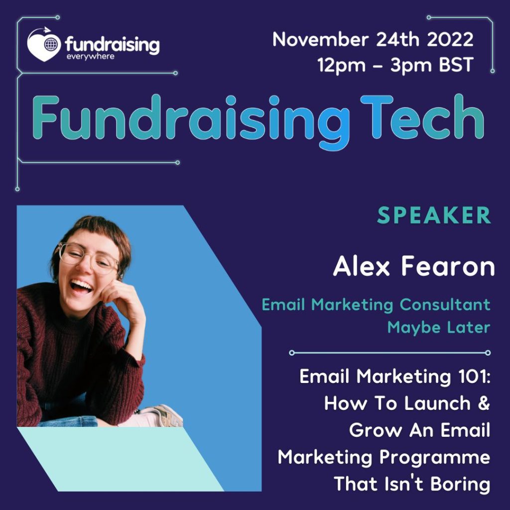 Email Marketing 101: How to launch and grow an email marketing programme that isn't boring with Alex Fearon
