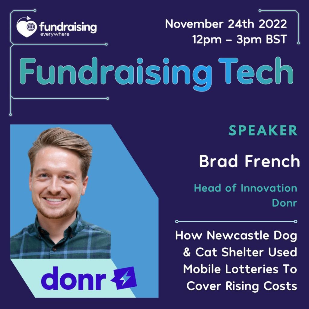 How Newcastle Dog & Cat Shelter used Mobile Lotteries to cover rising costs with Brad French