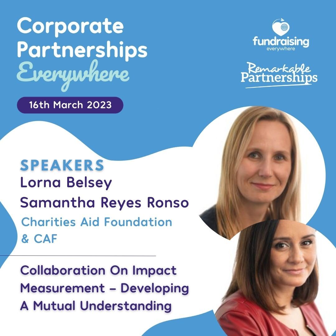 Collaboration on Impact Measurement – developing a mutual understandin with Samantha Reyes Ronso & Lorna Belsey