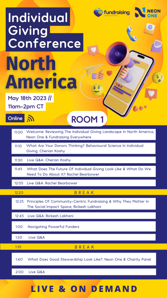 IG North America Schedule - Room 1