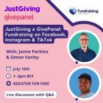 JustGiving x GivePanel: Fundraising on Facebook, Instagram & TikTok