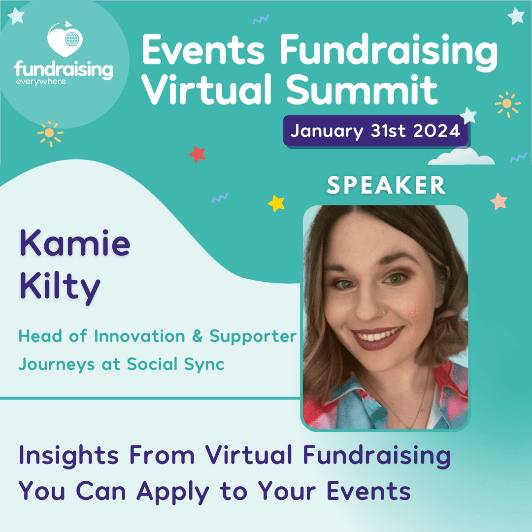 Insights from virtual fundraising you can apply to your events with Kamie Kilty