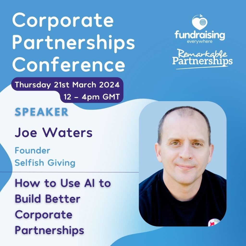 How to Use AI to Build Better Corporate Partnerships with Joe Waters