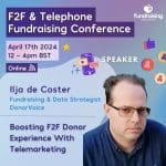 Boosting F2F donor experience with Telemarketing