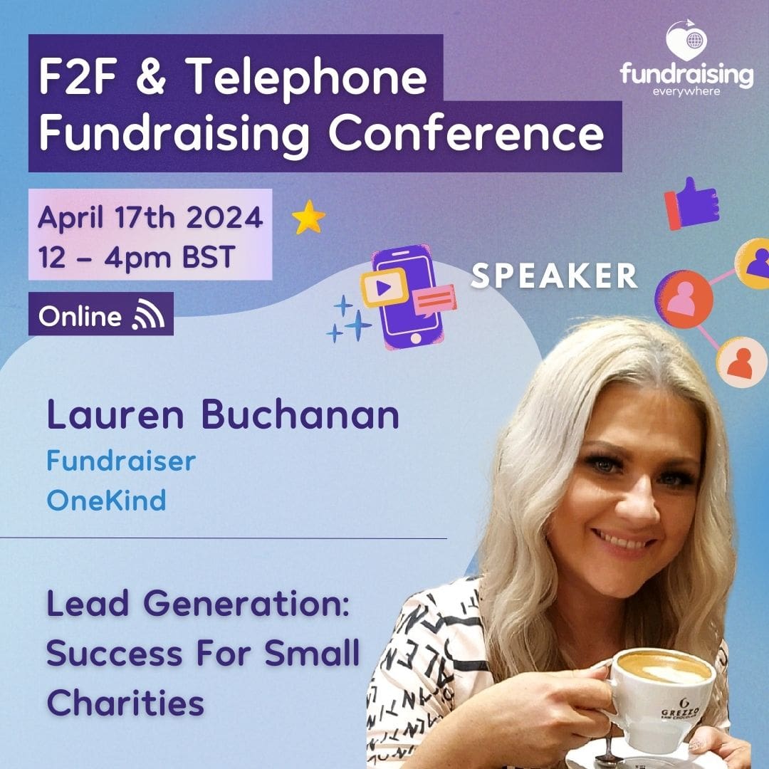 Lead generation: Success for small charities with Lauren Buchanon