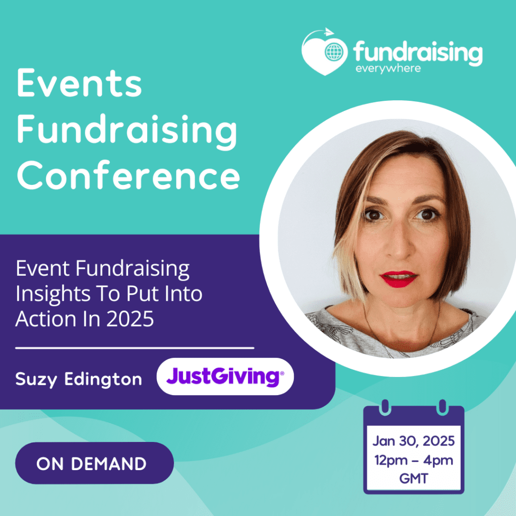 Event Fundraising Insights to put into action in 2025 with Suzy Edington