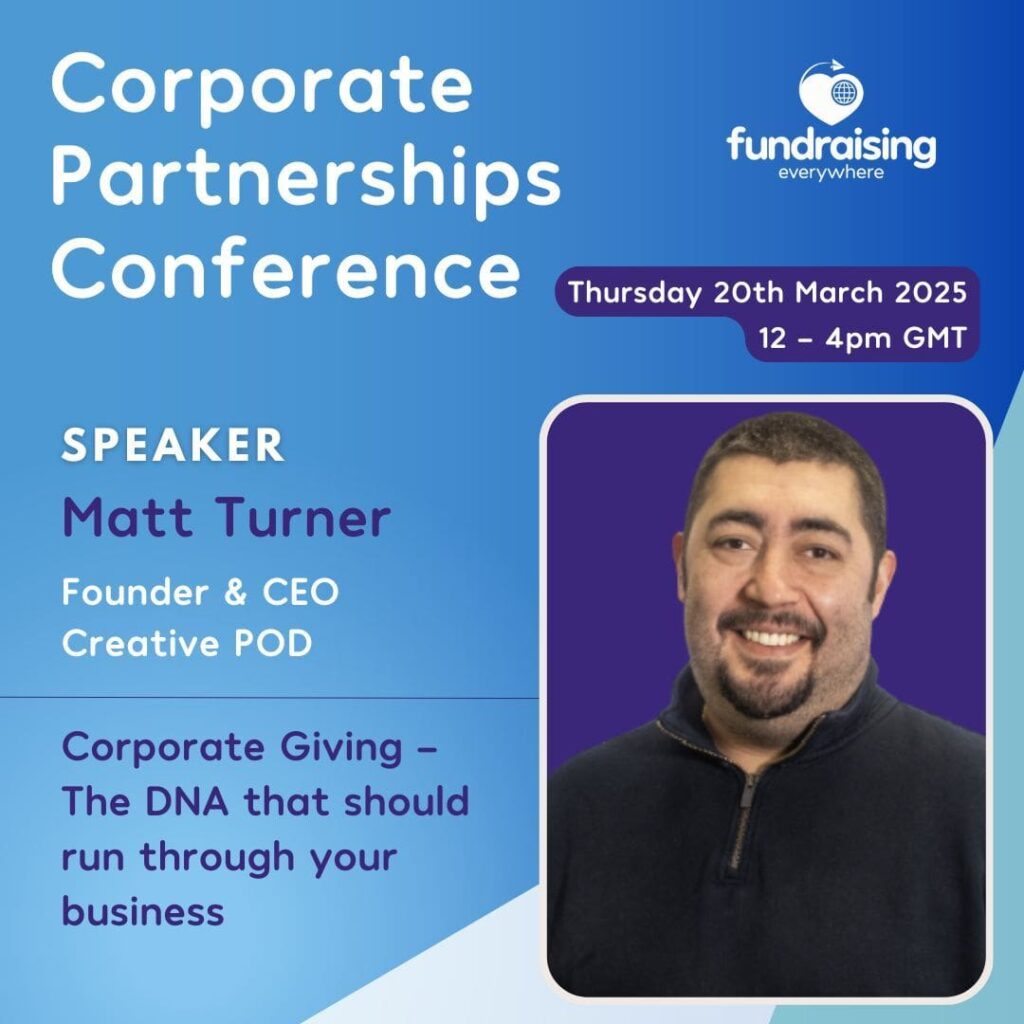 Corporate Giving - The DNA that should run through your business with Matt Turner