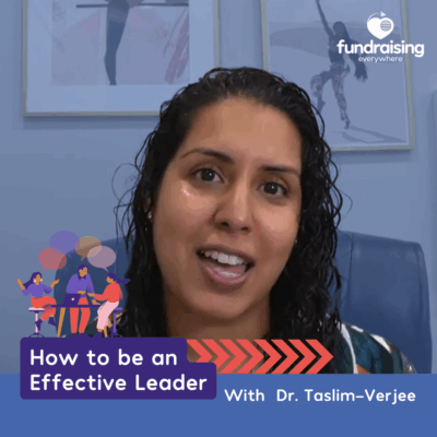 How to be an effective leader