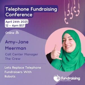 Let's replace Telephone Fundraisers with robots