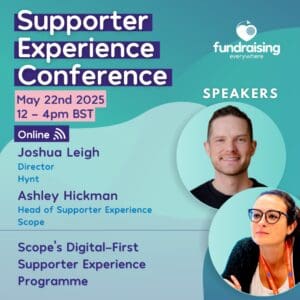 Scope's digital-first supporter experience programme