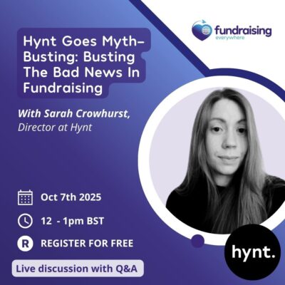 Hynt goes myth-busting: busting the bad news in fundraising