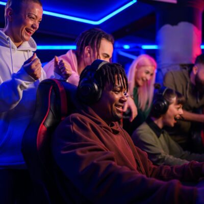 live streaming gamers for community fundraising