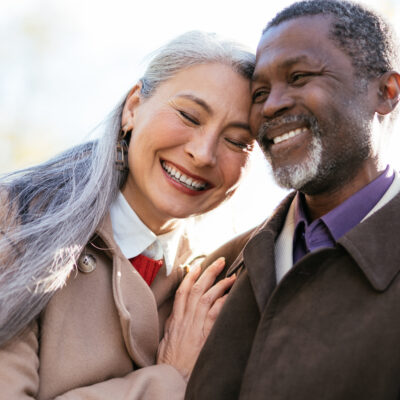 senior couple deciding on will legacy