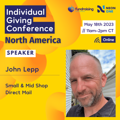 John Lepp. DM for small and mid charities