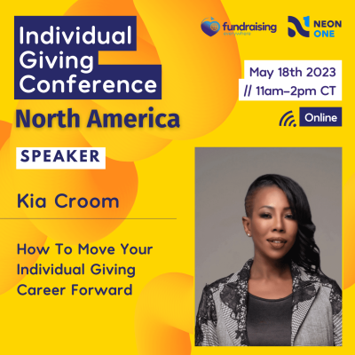 Kia Croom. How to move your individual giving career forward